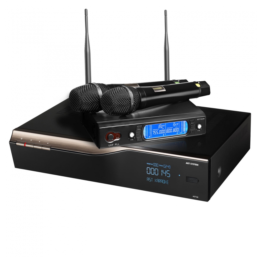 караоке-комплект AST-50 c микрофонами в Москве