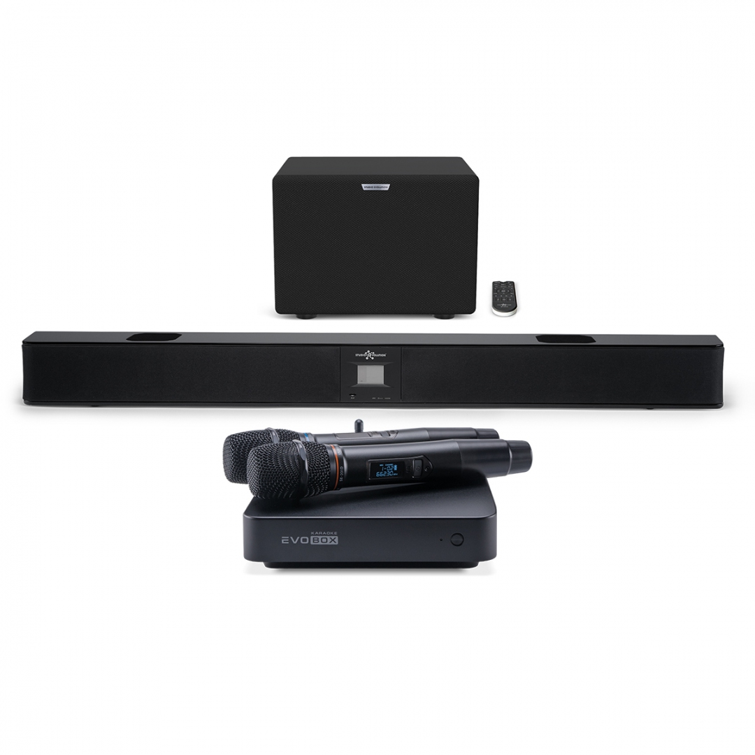 караоке-комплект EVOBOX Plus + EvoSound Bar (саундбар с караоке) в Москве