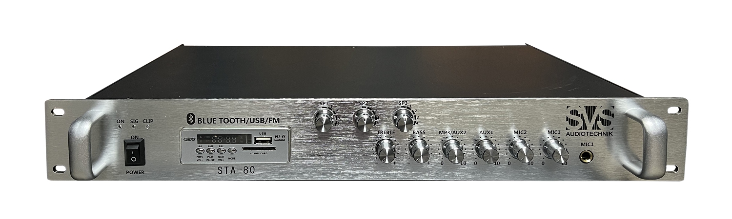 SVS Audiotechnik STA-80 Микшер-усилитель для систем Public Address в Москве