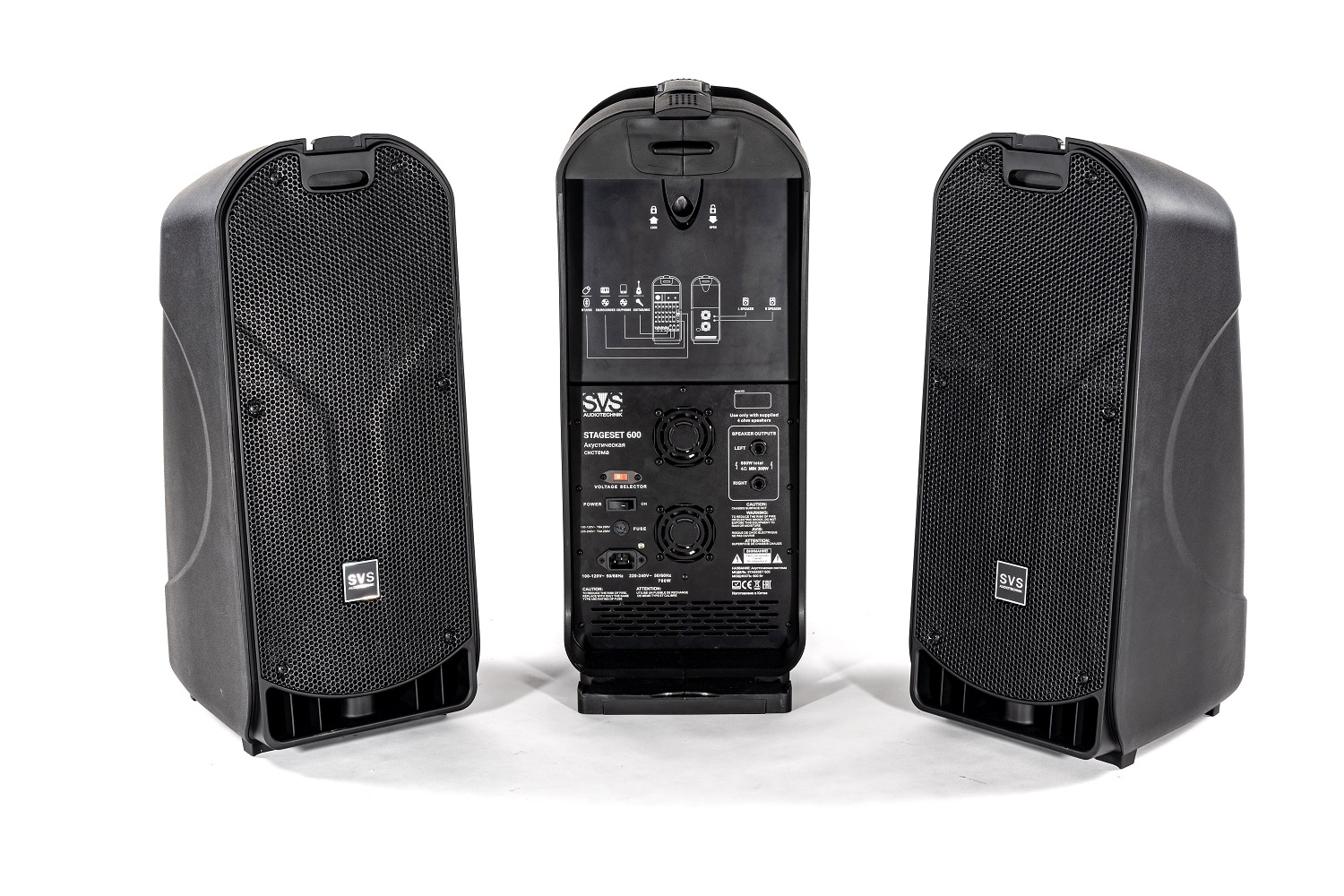 SVS Audiotechnik STAGESET 600 Акустический комплект активный в Москве