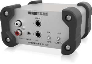Klark Teknik DI 22P пассивный стерео директ-бокс в Москве