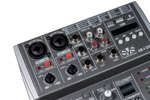 SVS Audiotechnik mixers AM-4 DSP Аналоговый микшерный пульт, 4-канала в Москве
